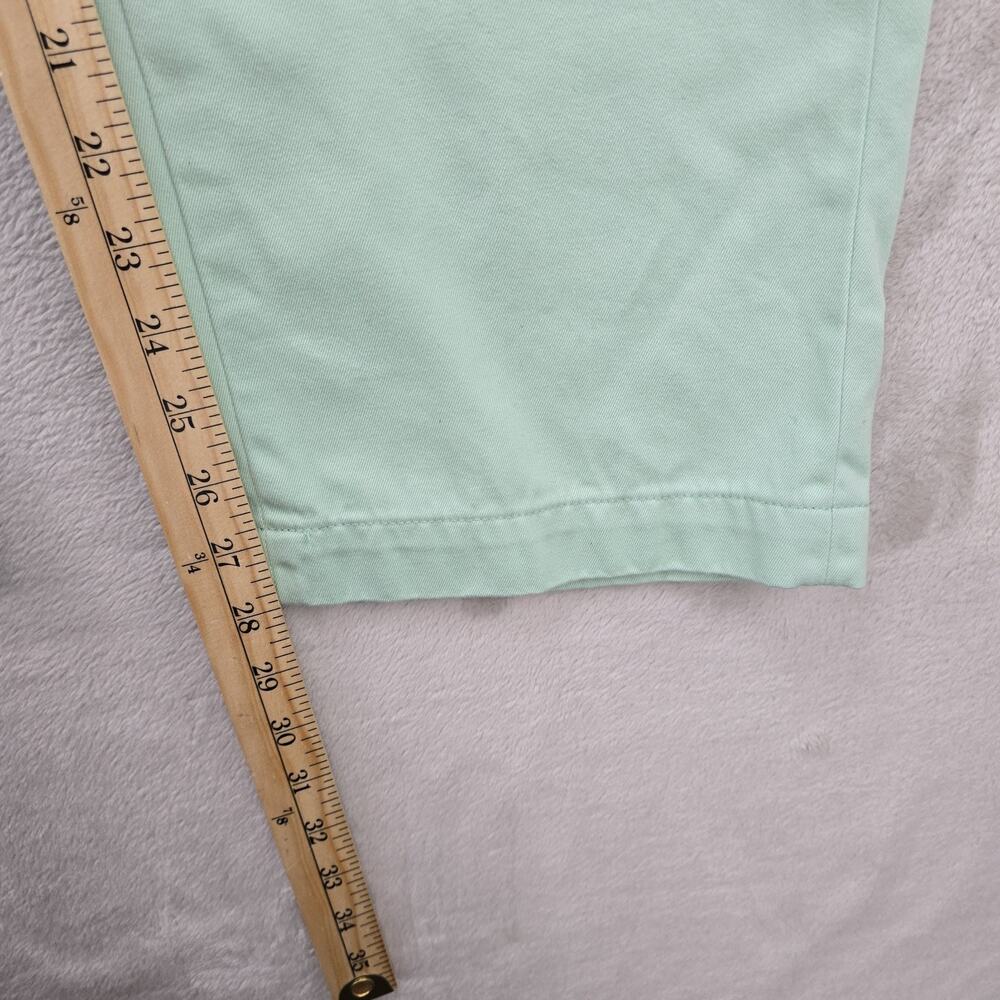 Supreme Chino Mint Pants Mens 30 (Fits 32x28) Green Pinup Girl Embroidered SS23 - Picture 11 of 14